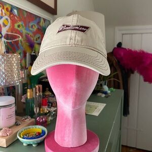 Budweiser Cream Cap with Logo